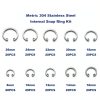 Metric Internal Snap Ring Kit HVAZI Stainless Steel Retaining Rings-3
