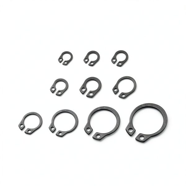 External Retaining Rings uxcell 145pcs 10 Sizes M5-M14 65Mn Steel-2