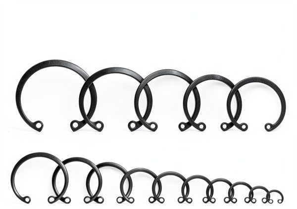 Internal Circlips Glarks 300Pcs Retaining Ring Kit Alloy Steel-3