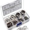 Metric Internal Snap Ring Kit HVAZI Stainless Steel Retaining Rings-5
